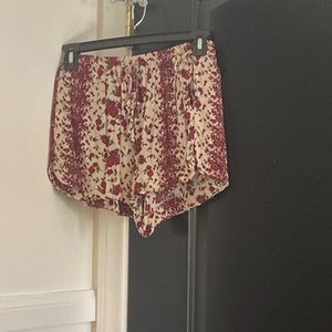 Brandy Melville floral shorts